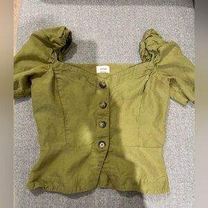 Wilfred green top